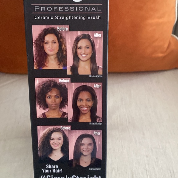 LOWEST PRICE !!! Comb hair straightener - Picture 2 of 3